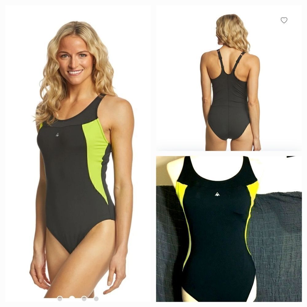 Aqua Sphere Paola One Piece Swimsuit Size 10